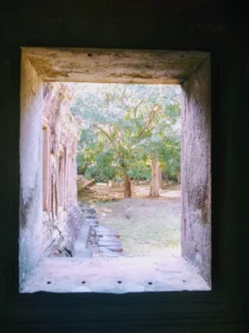 ankor wat siem riep cambodja doorkijkje